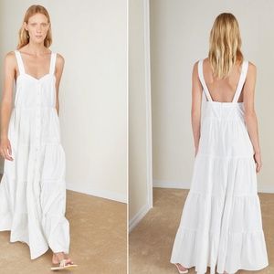Summertime coastal boho maxi dress